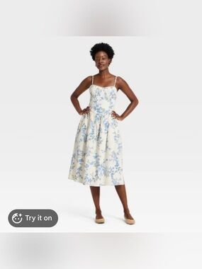 🍉3/$25 A New Day Corset Midi Dress NWT!